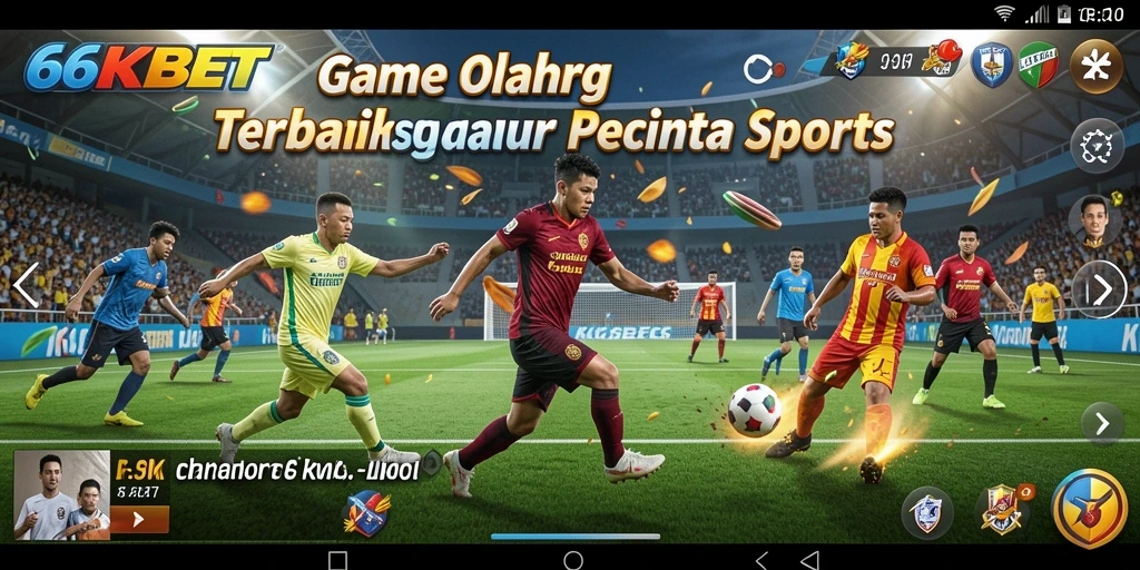 Gameplay seru dari 66KBET menampilkan berbagai cabang olahraga.