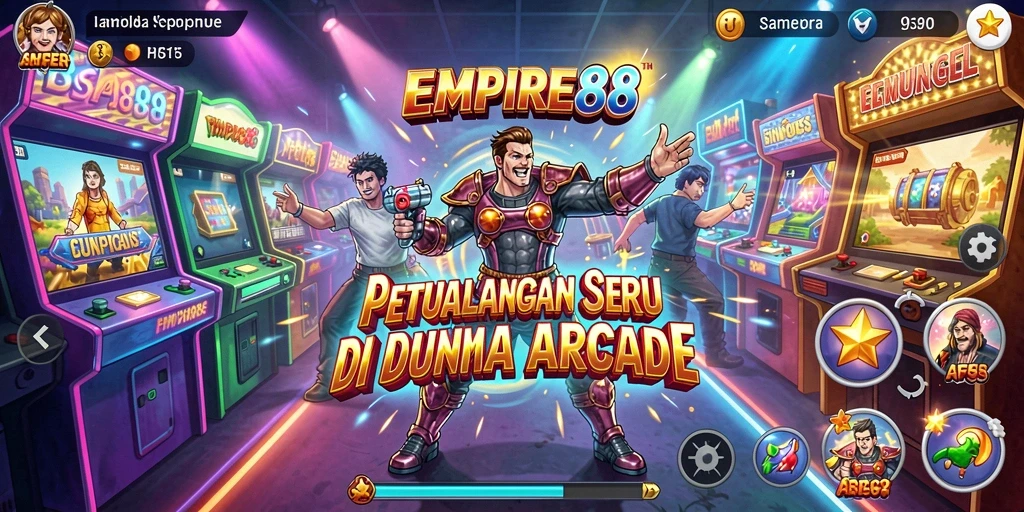 Tangkapan layar utama EMPIRE88 yang menunjukkan aksi gameplay seru.