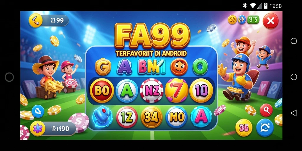 Tampilan menarik dari gameplay Bingo di FA99.