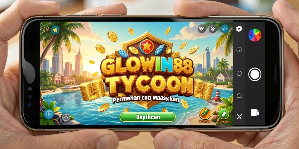 Tampilan gameplay menarik dari GLOWIN88 yang menunjukkan strategi Tycoon.