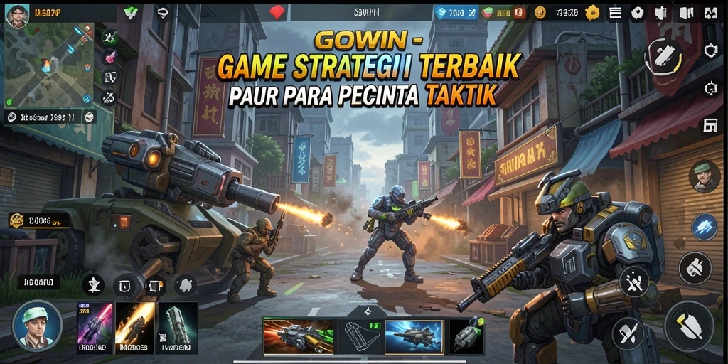 Tampilan gameplay GOWIN yang menarik dan penuh strategi.