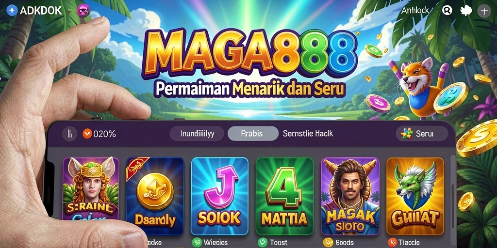 Screenshot gameplay Slot dari MAGA888 yang menawan dan mendebarkan.