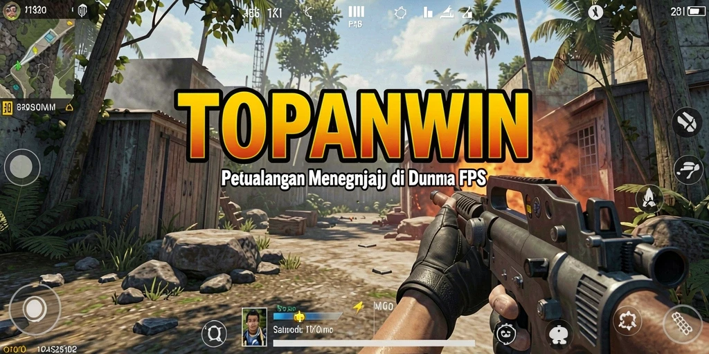 Gameplay intens dari TOPANWIN dalam pertempuran FPS.